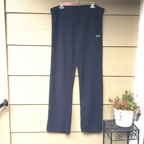 Asics fleece pants wide leg XL - Picture 2 of 7
